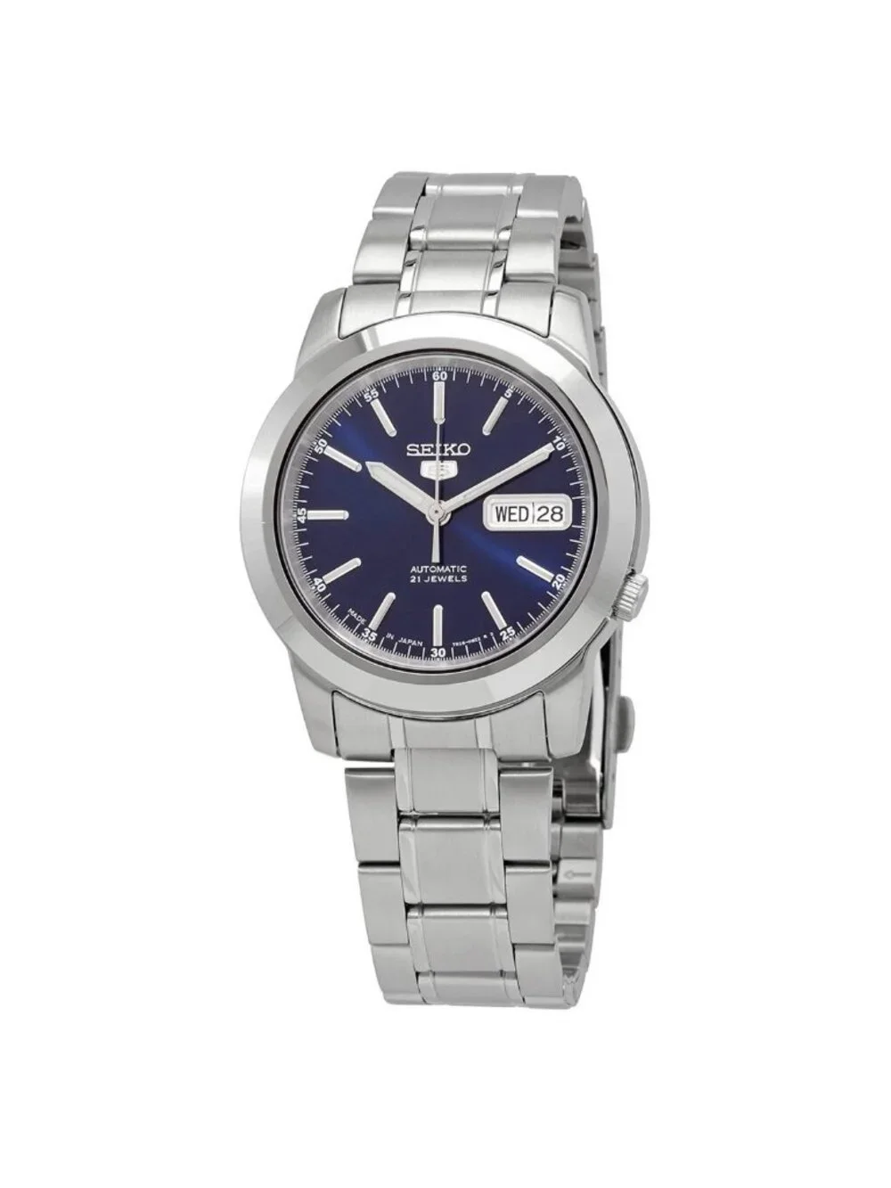 NWT Seiko 5 Automatic Blue Dial Men's Watch